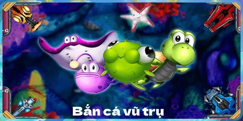 Bắn cá vũ trụ FIVE88 thu hút người chơi nhờ đồ họa 3D sống động